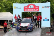 Rallye Český Krumlov: Dojezd posádek do cíle